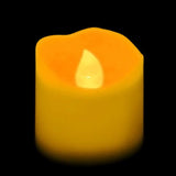 Amber LED Votive, Available in Flicker/ Non-Flicker - Pack of 12 - IntelliWick