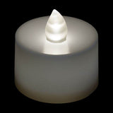 Warm White LED Tea Light, Available in Flicker/ Non-Flicker - Pack of 12 - IntelliWick