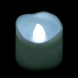 White LED Votive, Available in Flicker/ Non-Flicker - Pack of 12 - IntelliWick