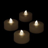 Warm White Remote Controlled Tealights - Pack of 4 w/ Remote - IntelliWick