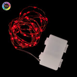 Multi-Color Fifty LED Remote Controlled String Lights - Pack of 2 - IntelliWick