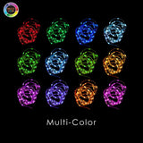 Multi-Color Fifty LED Remote Controlled String Lights - Pack of 2 - IntelliWick