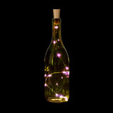 Pink Ten LED Cork Light - Pack of 6 - IntelliWick