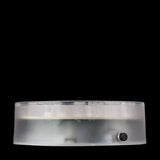 White 4 Inch LED Circle Light Base - IntelliWick