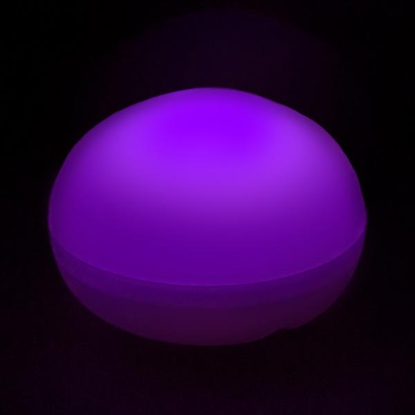 Purple LED Blimp, Available In Blinking/ Non-Blinking - Pack of 12 - IntelliWick