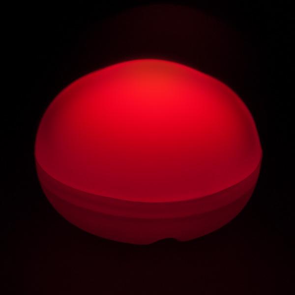 Red LED Blimp, Available In Blinking/ Non-Blinking - Pack of 12 - IntelliWick
