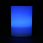 Blue LED Votive Cup, Available in Flicker/ Non-Flicker - Pack of 6 - IntelliWick