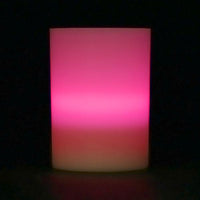 Pink LED Votive Cup, Available in Flicker/ Non-Flicker - Pack of 6 - IntelliWick