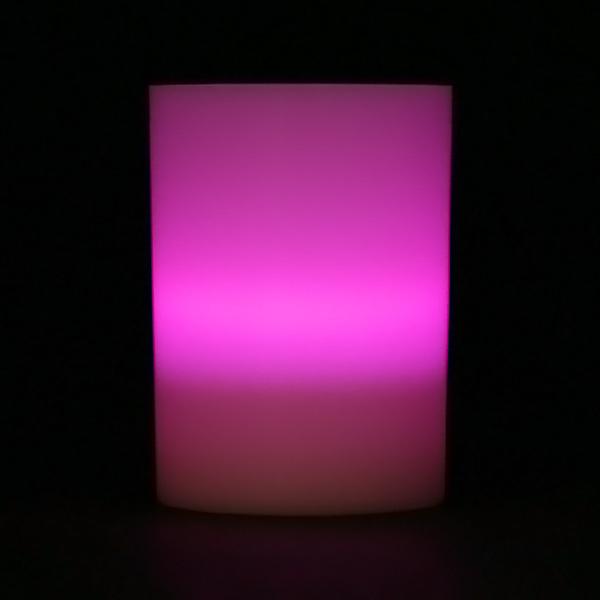 Purple LED Votive Cup, Available in Flicker/ Non-Flicker - Pack of 6 - IntelliWick