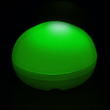 Green LED Blimp, Available In Blinking/ Non-Blinking - Pack of 12 - IntelliWick