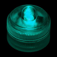 Teal Remote Controlled One LED Submersible - Pack of 10 - IntelliWick