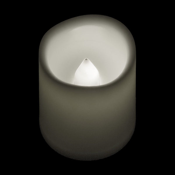 Warm White LED Timer Votive - Pack of 6 - IntelliWick