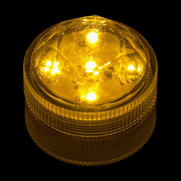 Amber Five LED Submersible - Pack of 10 - IntelliWick