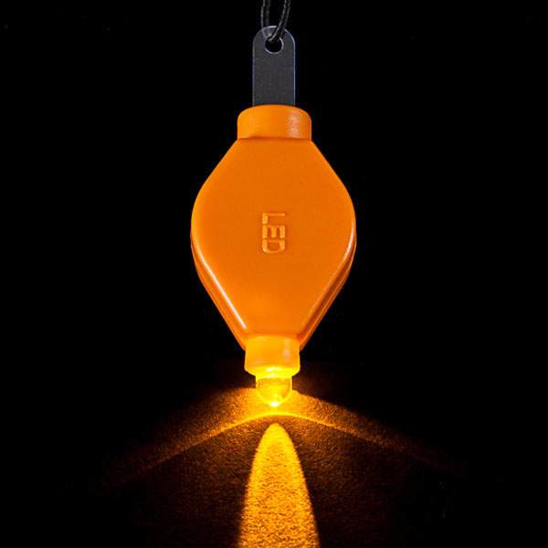 Orange LED Floral Light - Pack of 10 - IntelliWick