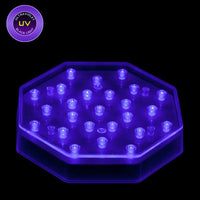 UV LED Octagon Light Base - IntelliWick