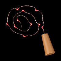 Red Ten LED Cork Light - Pack of 6 - IntelliWick
