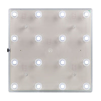 White LED Square Light Base - IntelliWick