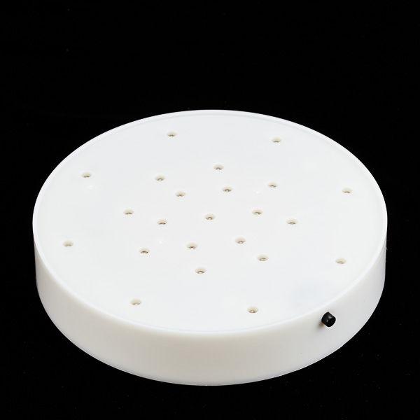 Black or White LED Circular Light Base – IntelliFlame