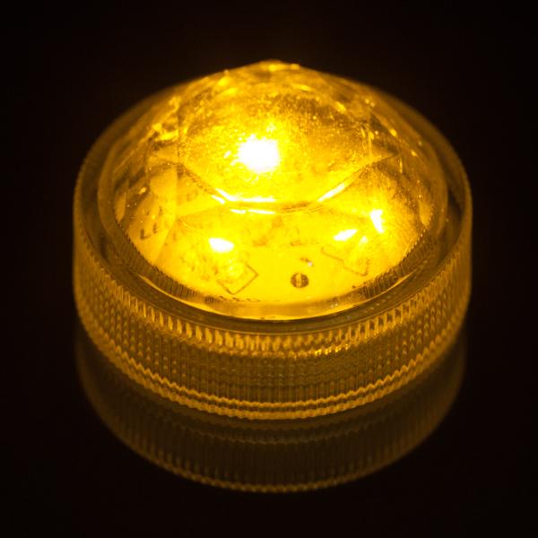 Amber Three LED Submersible - Pack of 10 - IntelliWick
