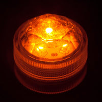 Orange Three LED Submersible - Pack of 10 - IntelliWick